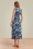 Smashed Lemon 46098 Maci Dress Zebra Print Blue 20230210 021LW