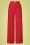 Leila Wide Trousers in Red
