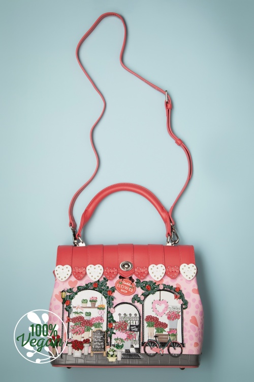 Vendula - The Flower Shop Grace Bag in Pink 2