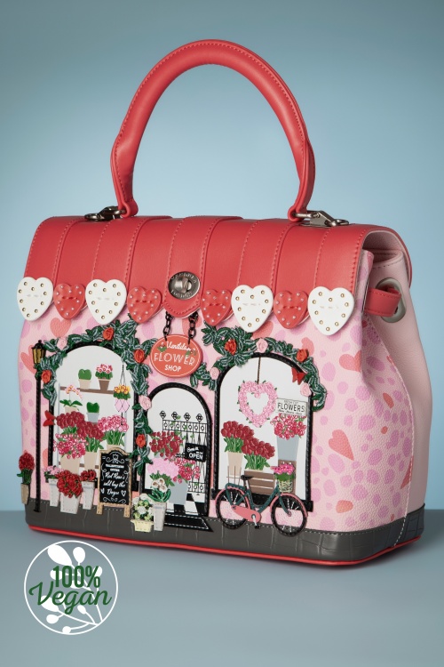 Vendula - The Flower Shop Grace Bag in Pink 3