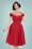 Collectif 46365 Blanche Swing Dress Red 20230222 020LW