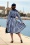 Miss Candyfloss 46520 Blue Checked Coat 3