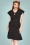 Vixen 45891 Nessy Front Twist Dress Black 20230222 020LW