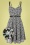 Vixen 45918 Floral Strappy Chiffon Flare Dress 230112 501W1