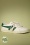 Mark Cox Tennis Sneakers in Off White and Dark Green