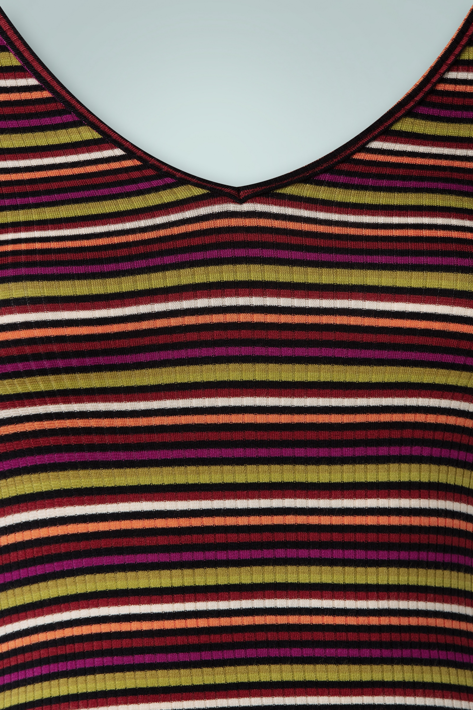 King Louie - Carice Brunelli Stripe Top en Rouge Rio 3
