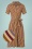 Rosie Cassava Stripe Dress in Marzipan