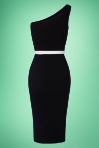 Glamour Bunny - Isis Pencil Dress in Black 7