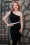 Glamour Bunny 45244 Isis Black Pencil Dress 220716 401