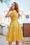Glamour Bunny - Peggy swingjurk in geel 3