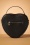 Banned Retro - Elegant Spots Handbag in Black 5