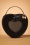 Elegant Spots Handbag in Black