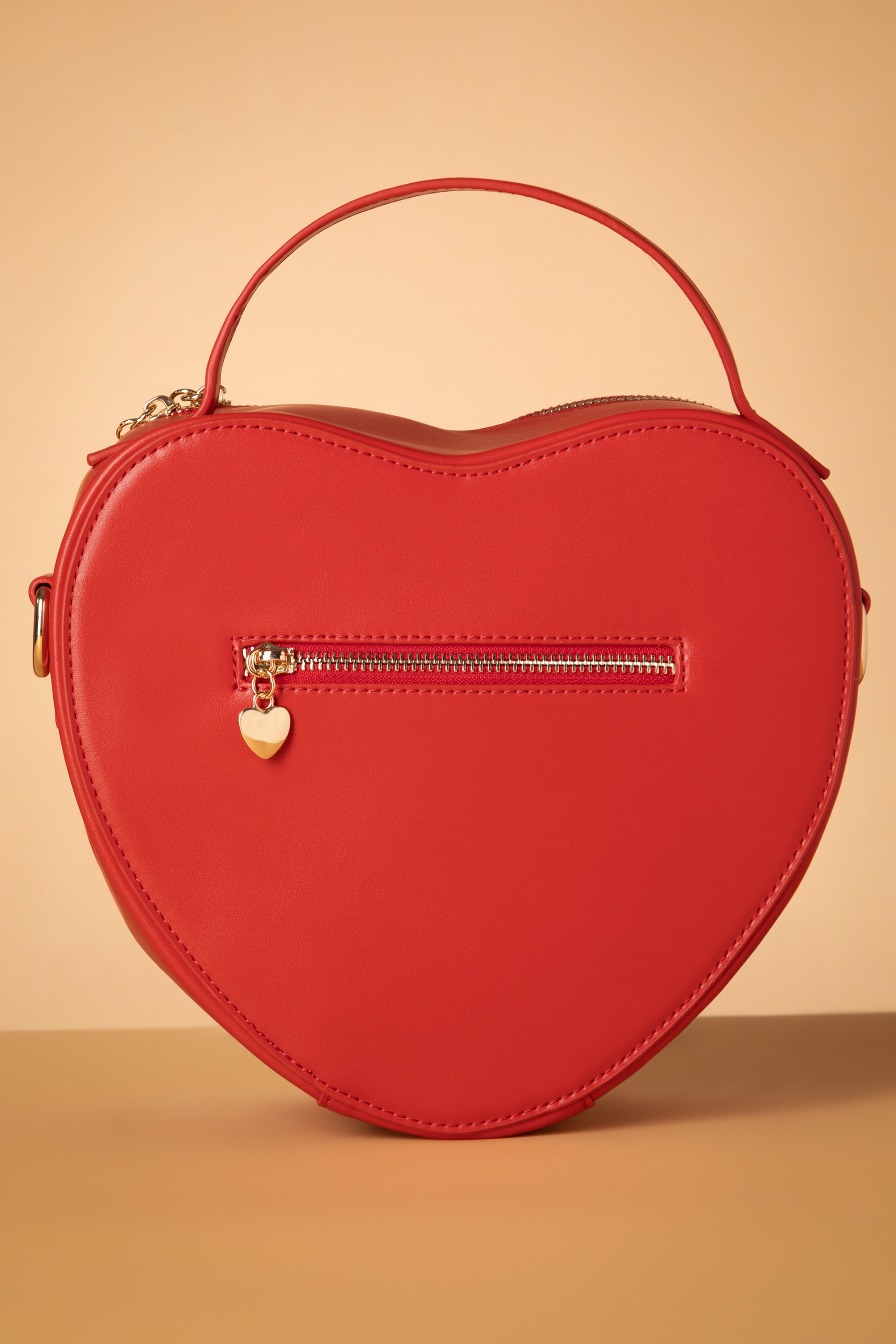 Banned Retro - Elegant Spots Handbag en Rouge 5