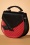 Hello Sunshine Handbag en Rouge et Noir