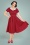 Taylor Swing Dress in Red