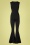Vixen - Fabiola flare jumpsuit in zwart 4