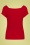 Zilch 46048 Top Short Sleeve Red 20230222 021LW