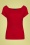 Zilch 46048 Top Short Sleeve Red 20230222 020LW