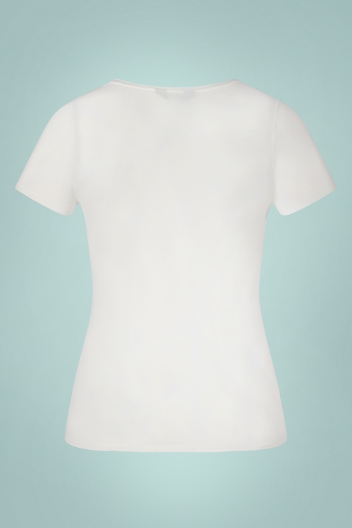 queen kerosine 46001 t shirt white print rebel at heart 030323 504W