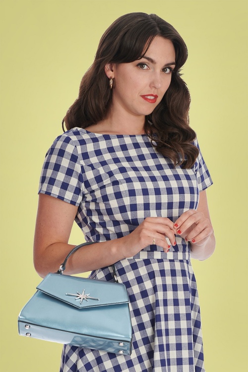 Banned 45422 Dance The Night Away Handbag Blue 20230303 020LW