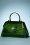 Banned Retro - Dance the Night Away Handbag in Metallic Green