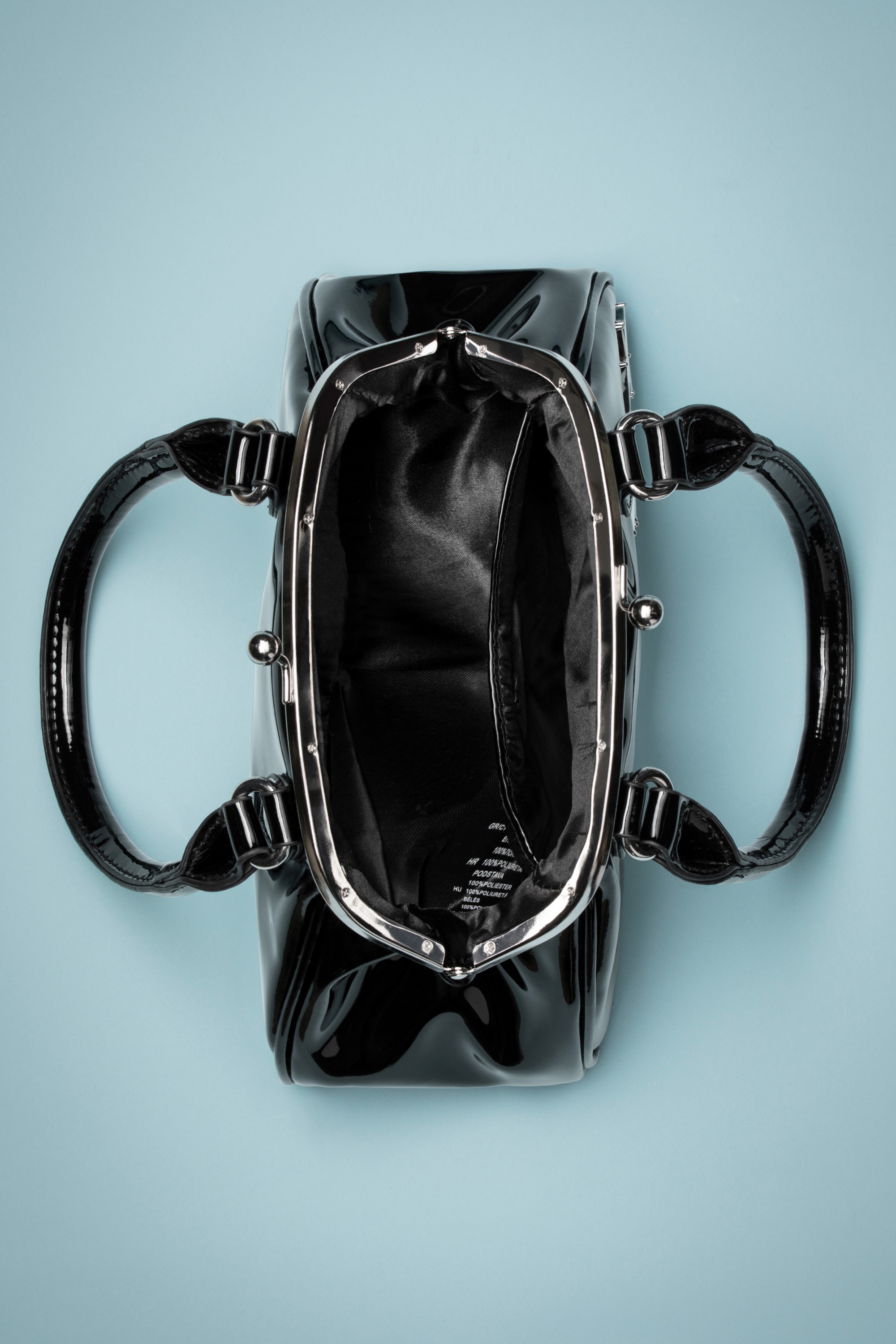 Banned Retro - Counting stars handtas in zwart 2