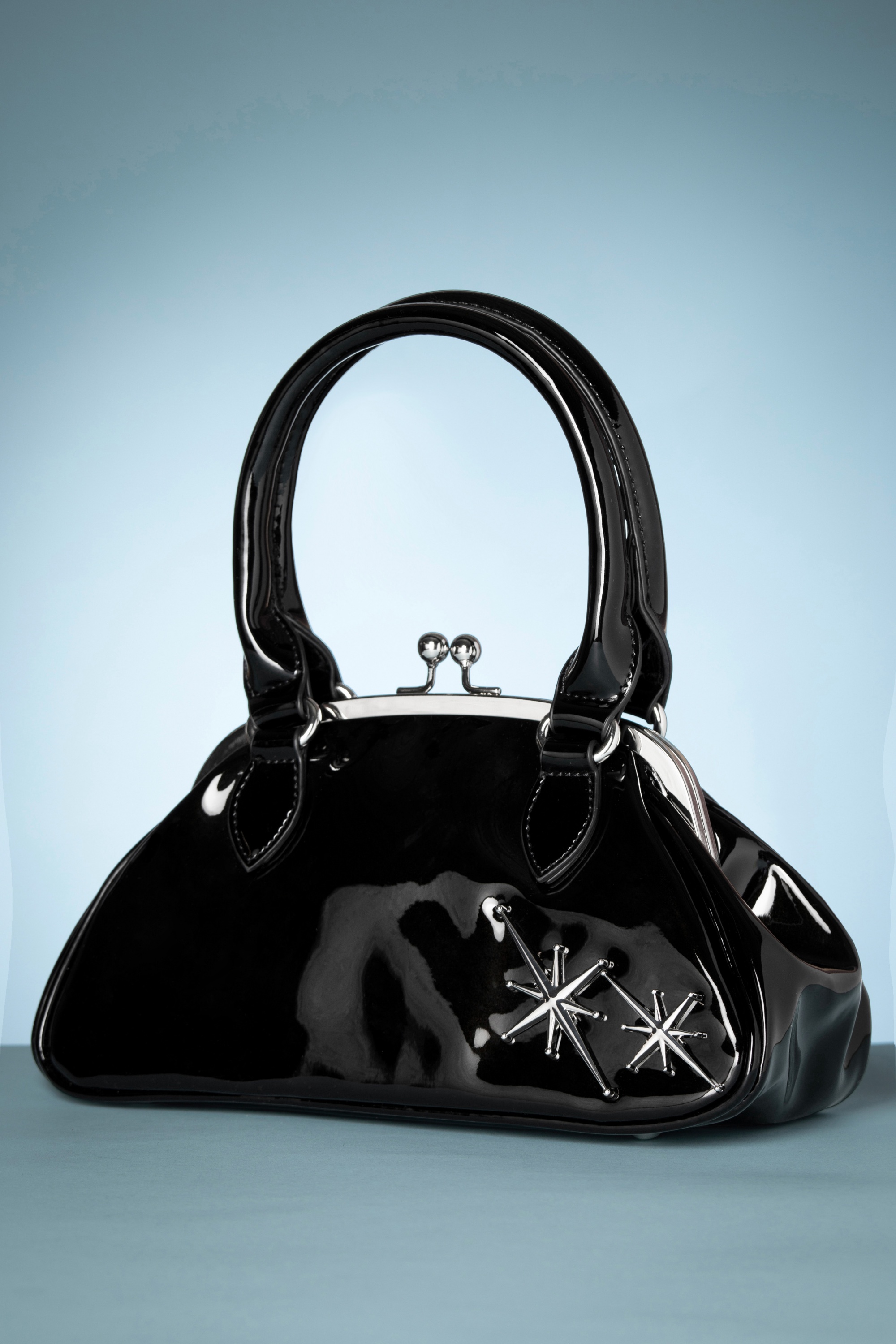 Banned Retro - Counting stars handtas in zwart