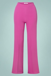 20to - Frena Flared Pants in Magenta