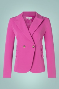 20to - Debby Double Breasted Blazer in Magenta