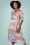 Closet 47104 Polly Puff Sleeve Dress Lilac 20230307 020LV