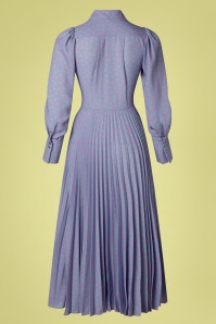 Closet London - Paige Midi Shirt Dress in Lilac Purple 4