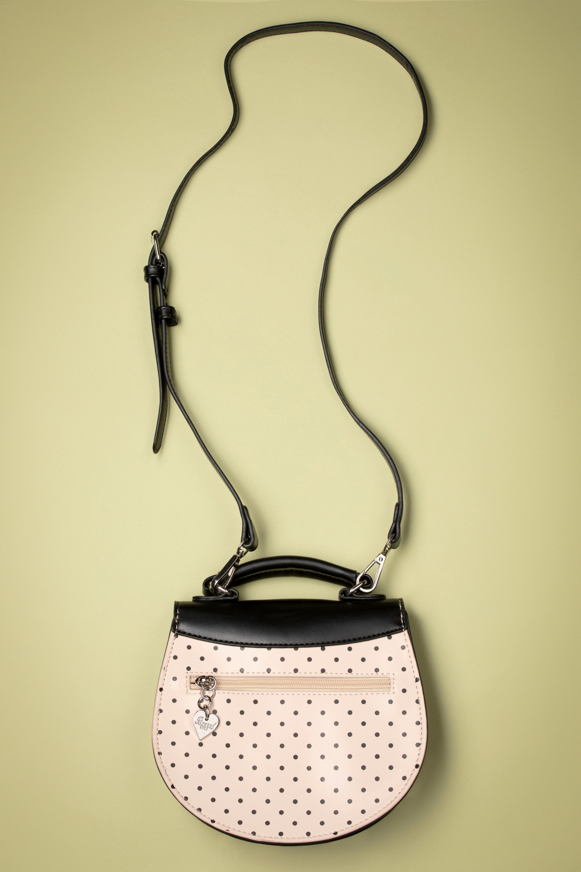 Banned Retro - Hello Sunshine handtas in blush and black 3