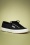 Superga 45289 Flats Sneakers Black White 230308 405