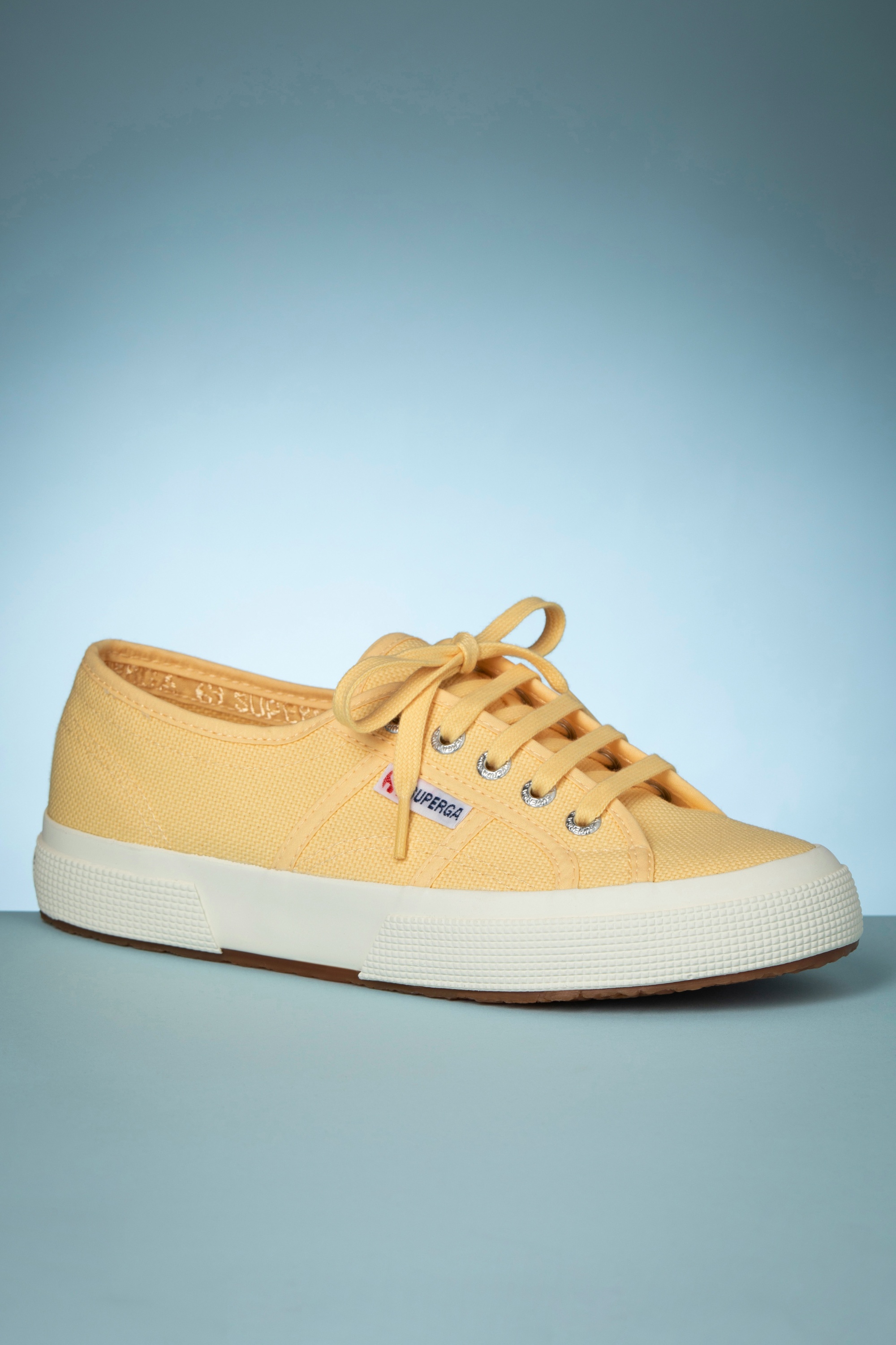 Superga Cotu Classic Sneakers in Pastel Yellow Shop at Topvintage