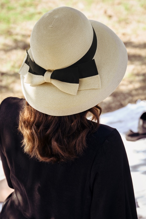 Bronté - 50s Tara Hat in Off White