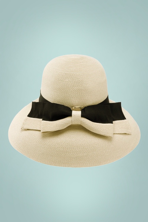 Bronté - Tara Hat in Naturel and Black 3