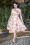 Hearts and Roses 45618 Darla Floral Swing Dress White 20230206 040M