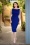 TopVintage exclusive ~ Victoria Pencil Dress in Blue