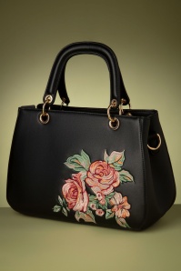 Vixen - La Vie en Rose Handbag in Black