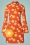 Izzy Flower Dress in Orange