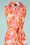 k design 47075 dress orange pink white flowers 230313 500V