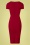 vintage chic 46793 pencil dress red thight 230313 503W
