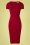 vintage chic 46793 pencil dress red thight 230313 501W