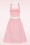 Collectif 46388 Waverly Swing Dress Pink 20230314 021LW
