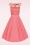 Collectif Clothing Betty Grassland Florist Swing Dress in Pink