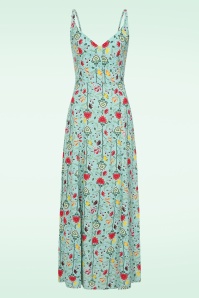 Bright and Beautiful - Libby Climbing Garden Maxi Dress en Multi 2