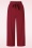King Louie Neva Timba Cropped Pants in Cherry Red