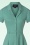Collectif Clothing - 50s Caterina Swing Dress in Mint Green 2