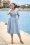 Miss Candyfloss 46521 Coat Blue White 20230317 020LW