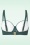 Cyell - Flora Padded Bikini Top in Teal 3